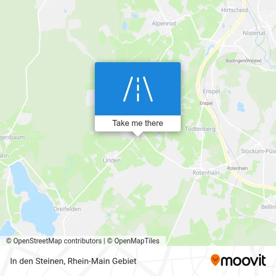 In den Steinen map