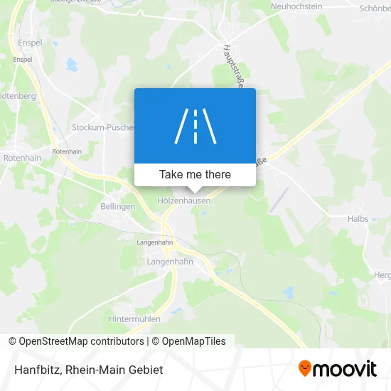 Hanfbitz map