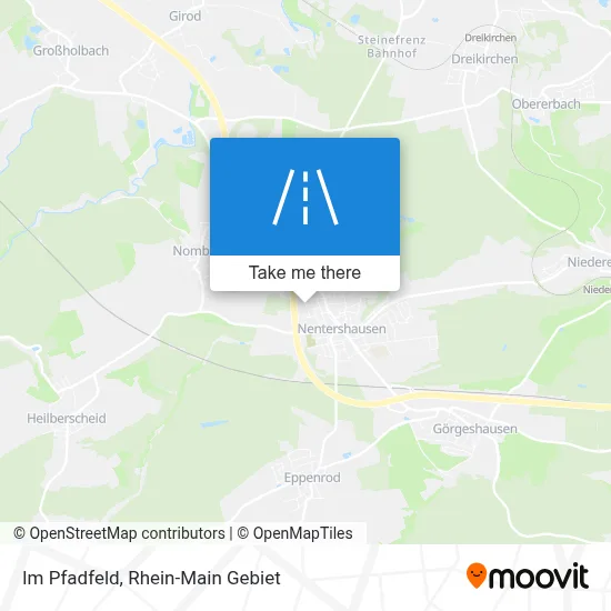 Im Pfadfeld map