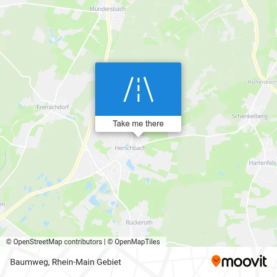 Baumweg map