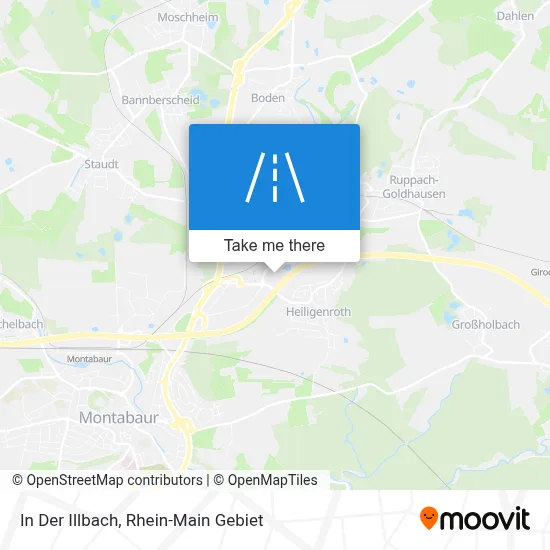 In Der Illbach map