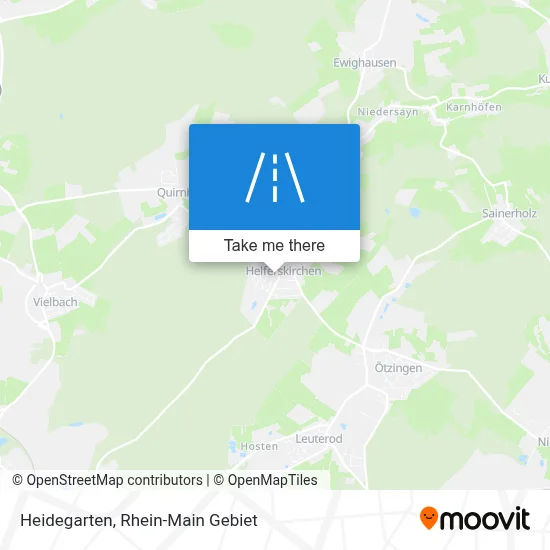 Heidegarten map