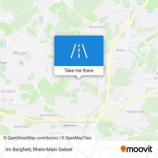 Im Bergfeld map