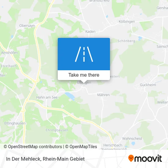In Der Mehleck map