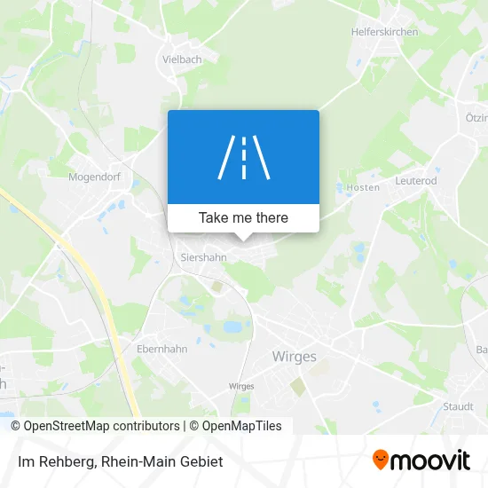 Im Rehberg map
