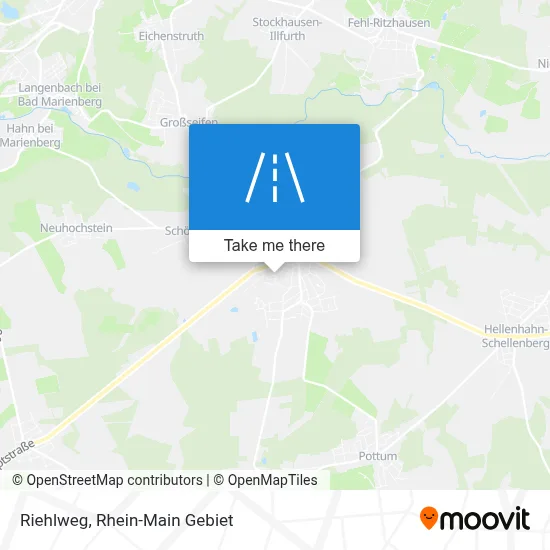 Riehlweg map