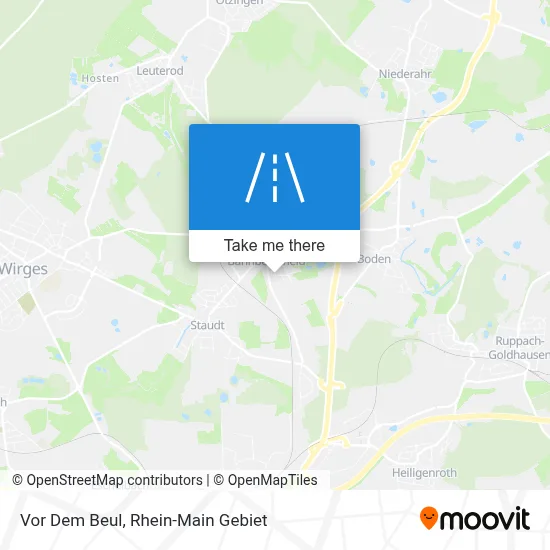 Vor Dem Beul map