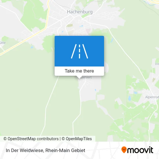 In Der Weidwiese map