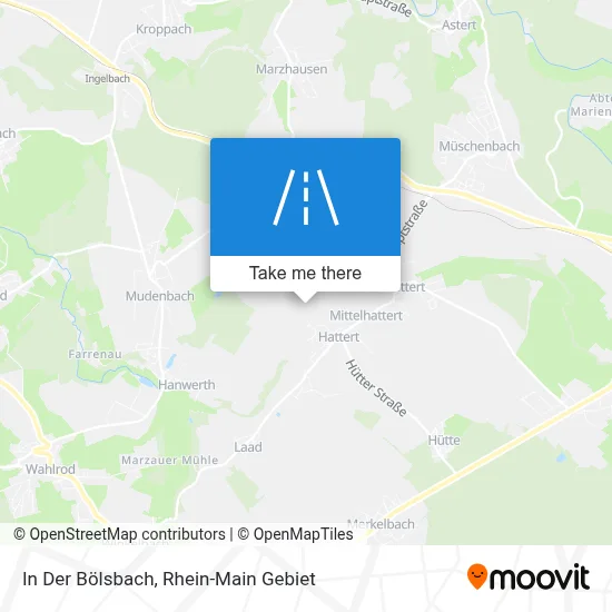 In Der Bölsbach map