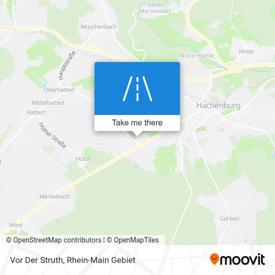 Vor Der Struth map