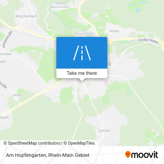 Am Hopfengarten map