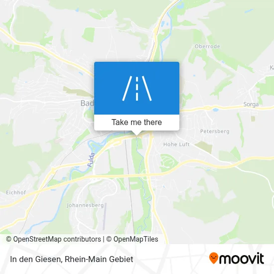 In den Giesen map