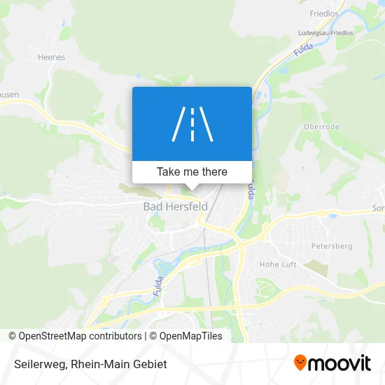 Seilerweg map