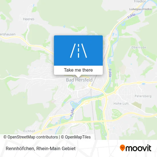 Rennhöfchen map