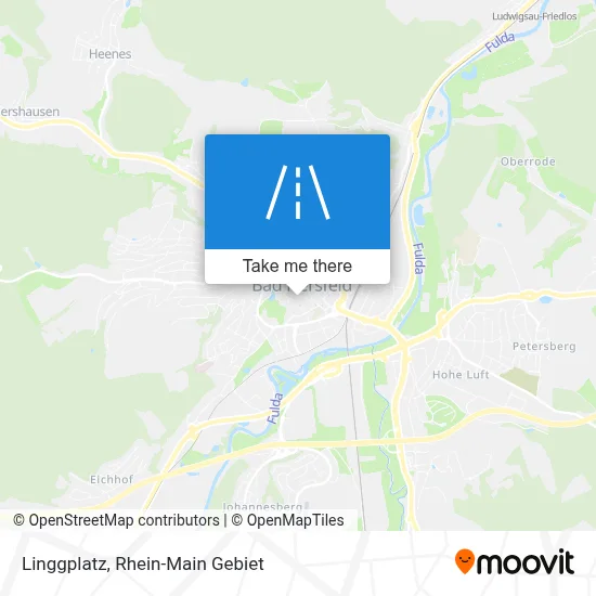 Linggplatz map