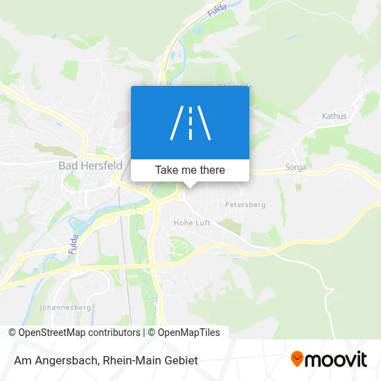 Am Angersbach map