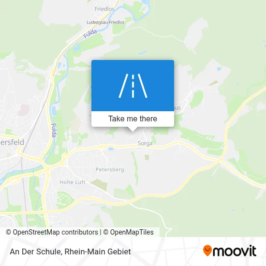 An Der Schule map