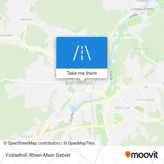 Fiddelhof map