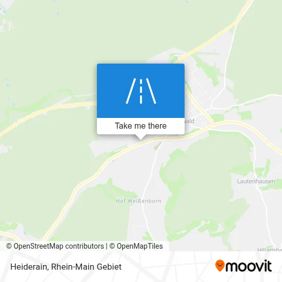 Heiderain map