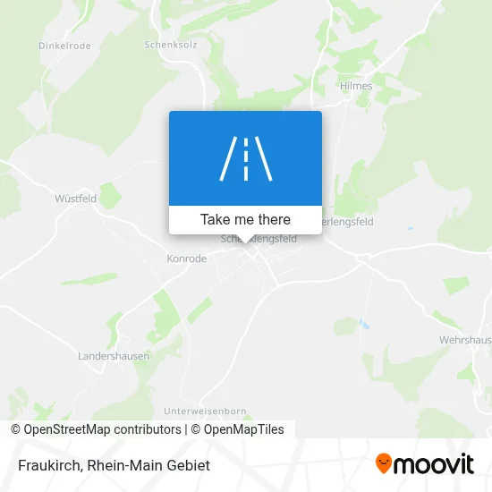 Fraukirch map