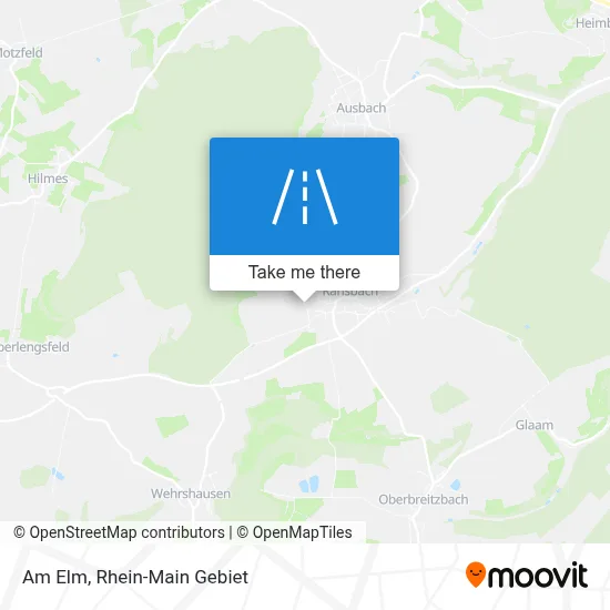 Am Elm map