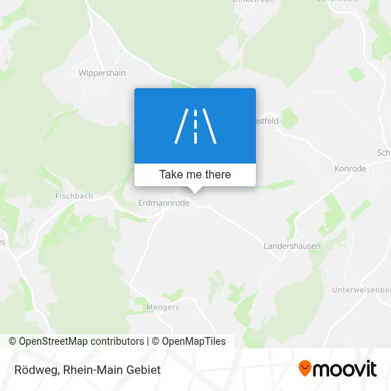 Rödweg map