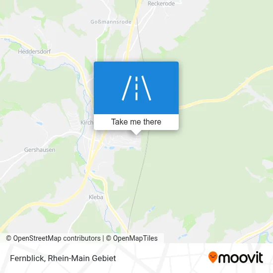 Fernblick map