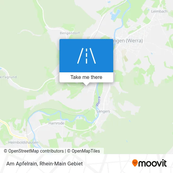 Am Apfelrain map