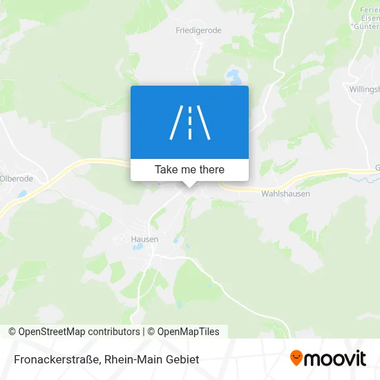 Fronackerstraße map