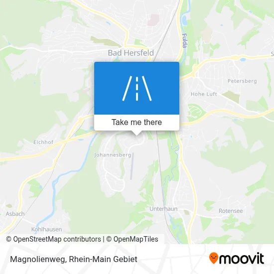 Magnolienweg map