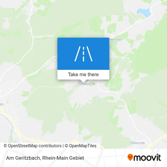 Am Geritzbach map