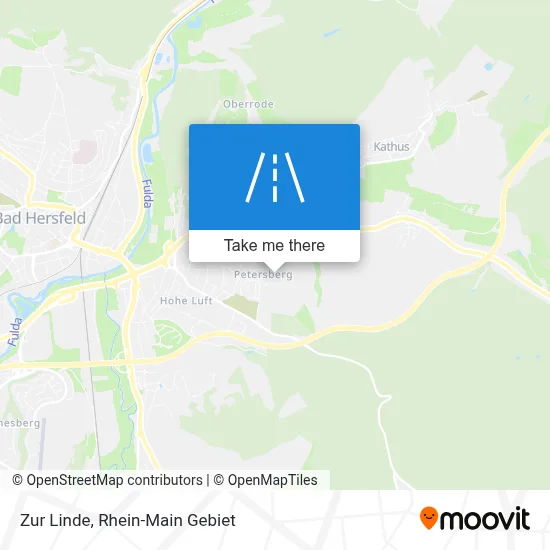 Zur Linde map