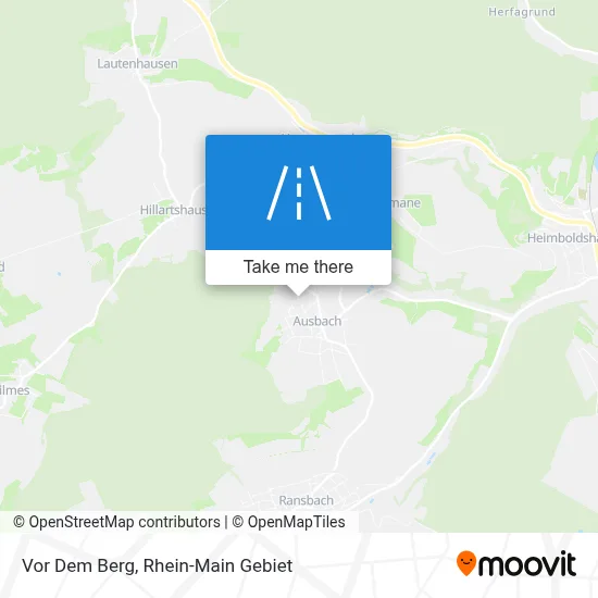 Vor Dem Berg map