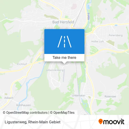 Ligusterweg map