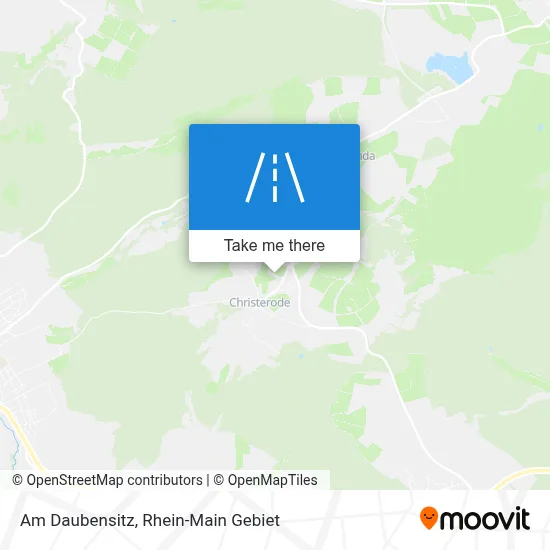 Am Daubensitz map