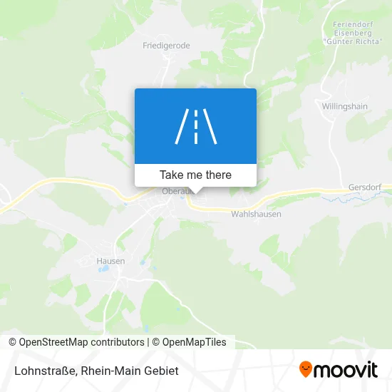 Lohnstraße map