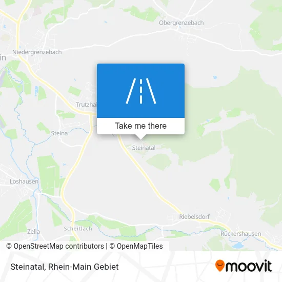 Steinatal map