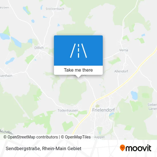 Sendbergstraße map