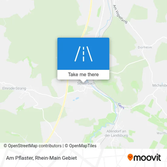 Am Pflaster map