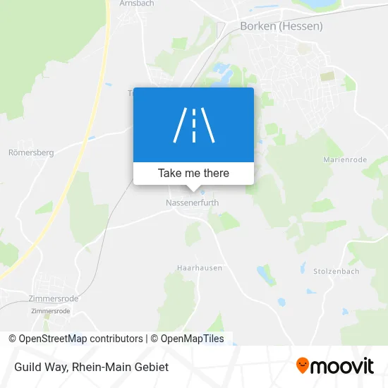 Gildeweg map