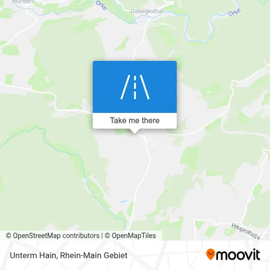 Unterm Hain map