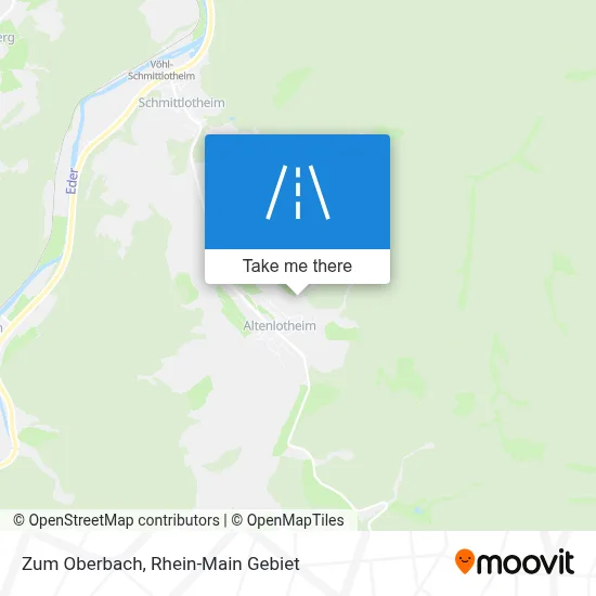 Zum Oberbach map