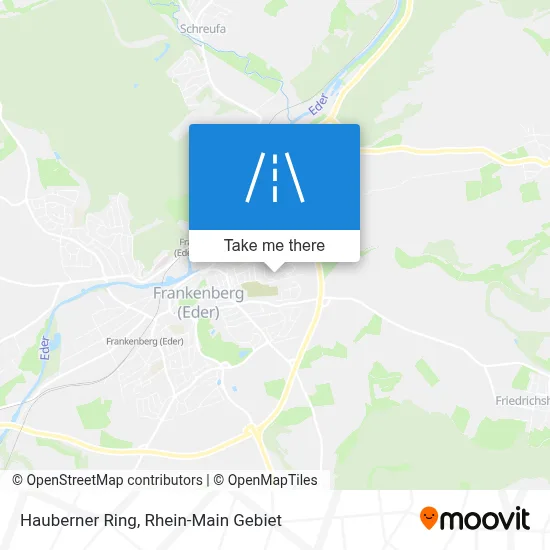 Hauberner Ring map