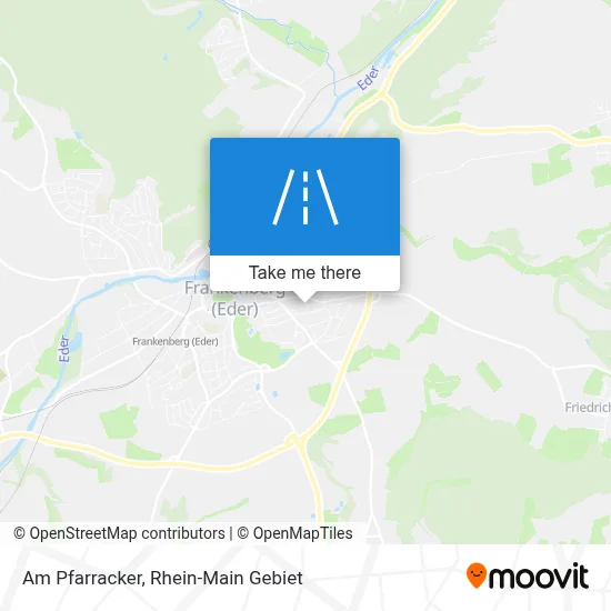 Am Pfarracker map
