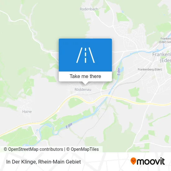 In Der Klinge map