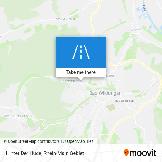 Hinter Der Hude map