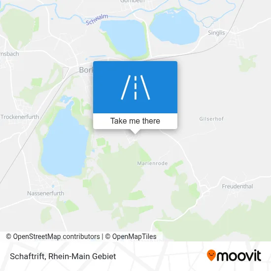 Schaftrift map