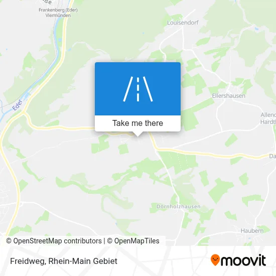 Freidweg map