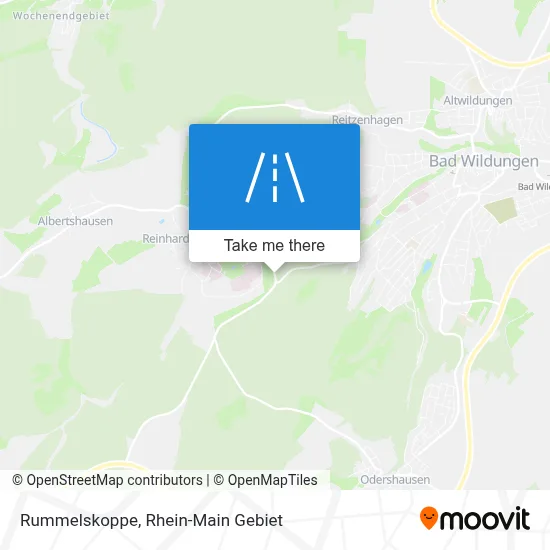 Rummelskoppe map