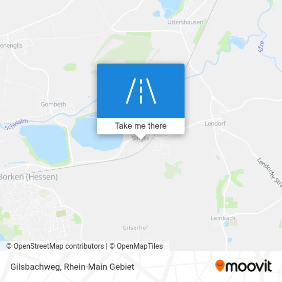 Gilsbachweg map